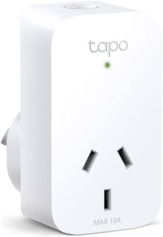 Tapo TP-Link Smart Wi-Fi Socket, Smart Home Safety Protection, Energy Monitoring, Flame-Retardant, Remote & Voice Control, Schedule & Timer, Away Mode, Easy Setup (Tapo P110)