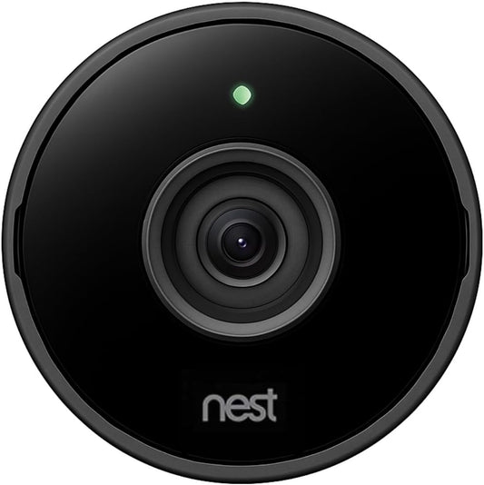 Google Nest Cam Indoor A0005 (1st Gen) – 1080p Wired Camera Only – New Replacement Unit – Bulk Packaging – No Accessories – Works with Nest App Home