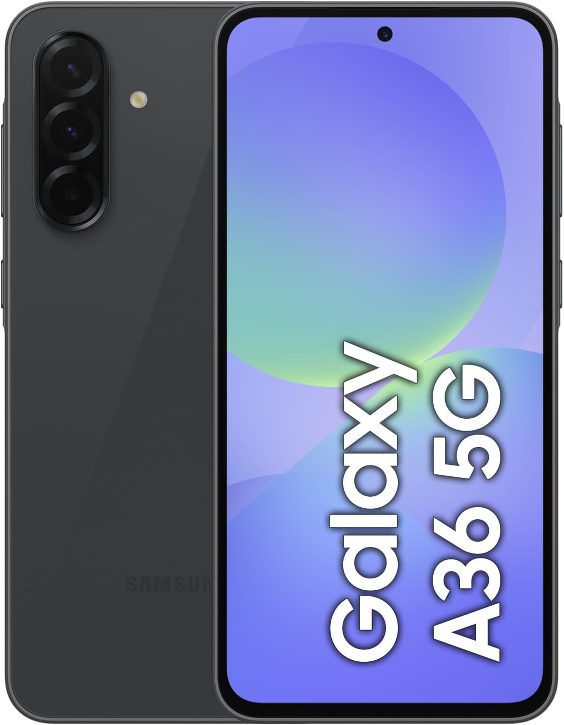 Samsung Galaxy A36 [AU Version] 5G A Series Mobile Phone, Awesome Intelligence, 128GB Storage, 6.7'' Display, Long Battery Life, Super Fast Charging, Black
