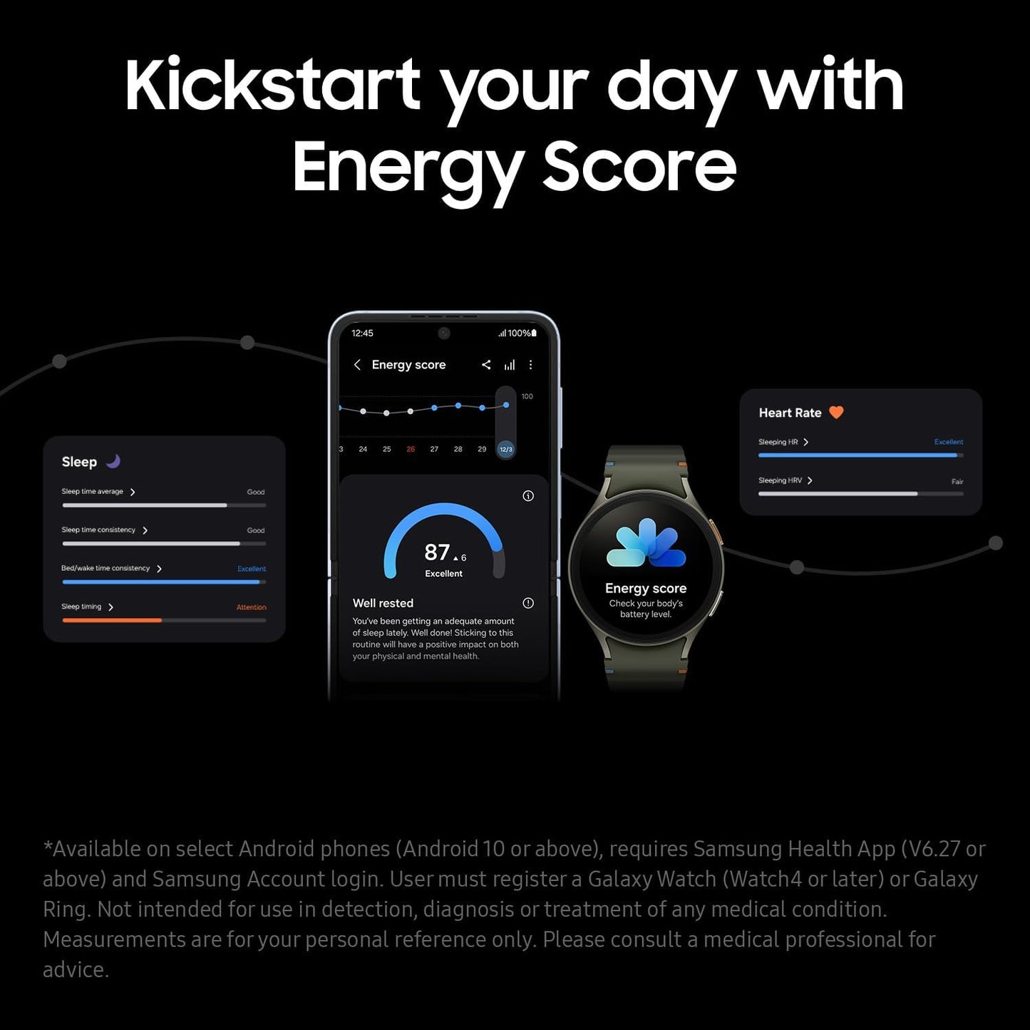 Samsung Galaxy Watch7 AI Smart Watch, Health Monitoring Fitness Tracking, 40mm Bluetooth Cream