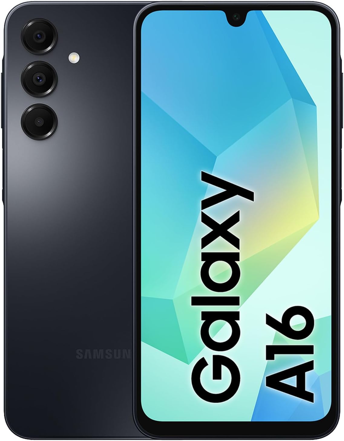 Samsung Galaxy A16 [AU Version] 4G A Series Mobile Phone, 128GB Storage, 6.7'' Display, Strong Durability, Slim Design, Super Fast Charging, Black