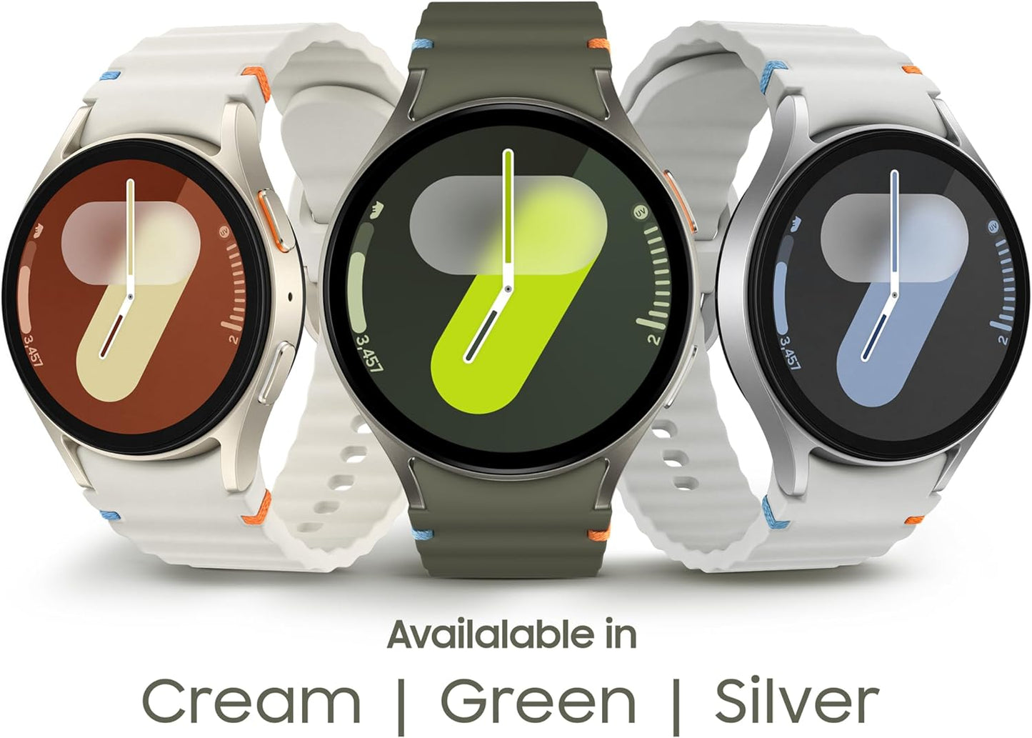 Samsung Galaxy Watch7 with Galaxy AI, BT Calling, Track Your Energy Score, Advanced Bio-Active Sensors, 40mm (Cream, Bluetooth)