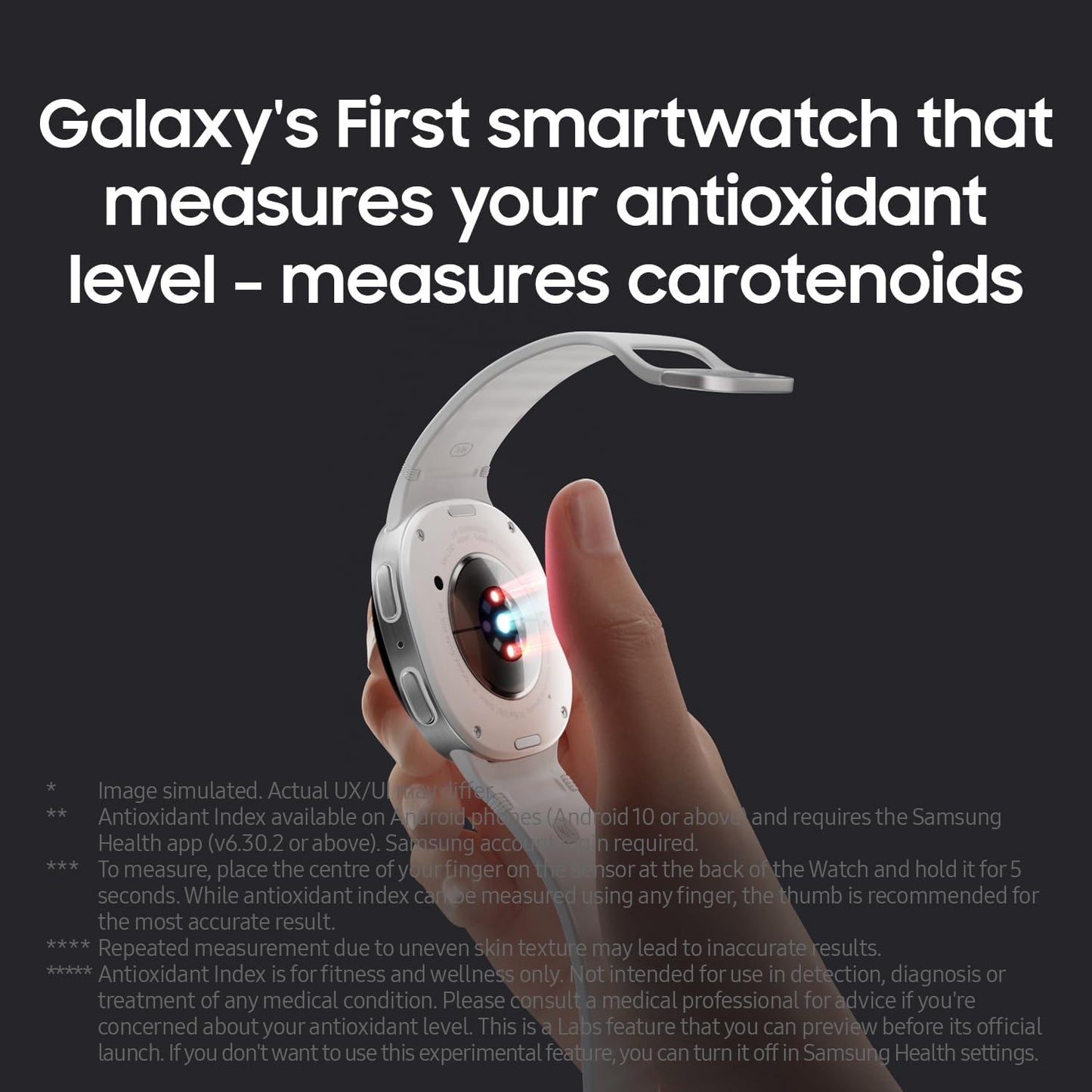 Samsung Galaxy Watch8 [AU Version], (Silver, Bluetooth, 40 mm) with Sport Band, Smart Watch, Everyday Health Coach, Cushion Design, Dynamic Lug System, 3 nm Processor, Heart Health, One UI 8